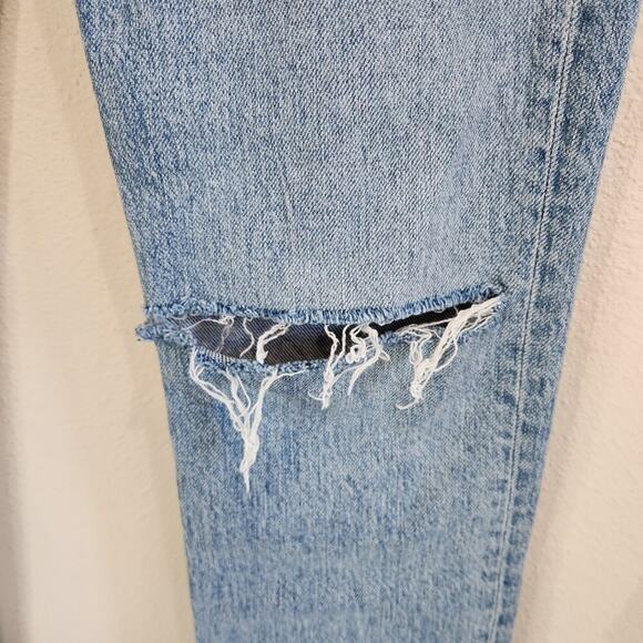 Reformation Liza High Rise Straight Crop Jeans - Picture 6 of 10